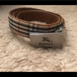 Vintage Burberry belt